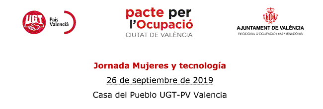 Jornada Dones i tecnologia. València 26 de setembre de 2019